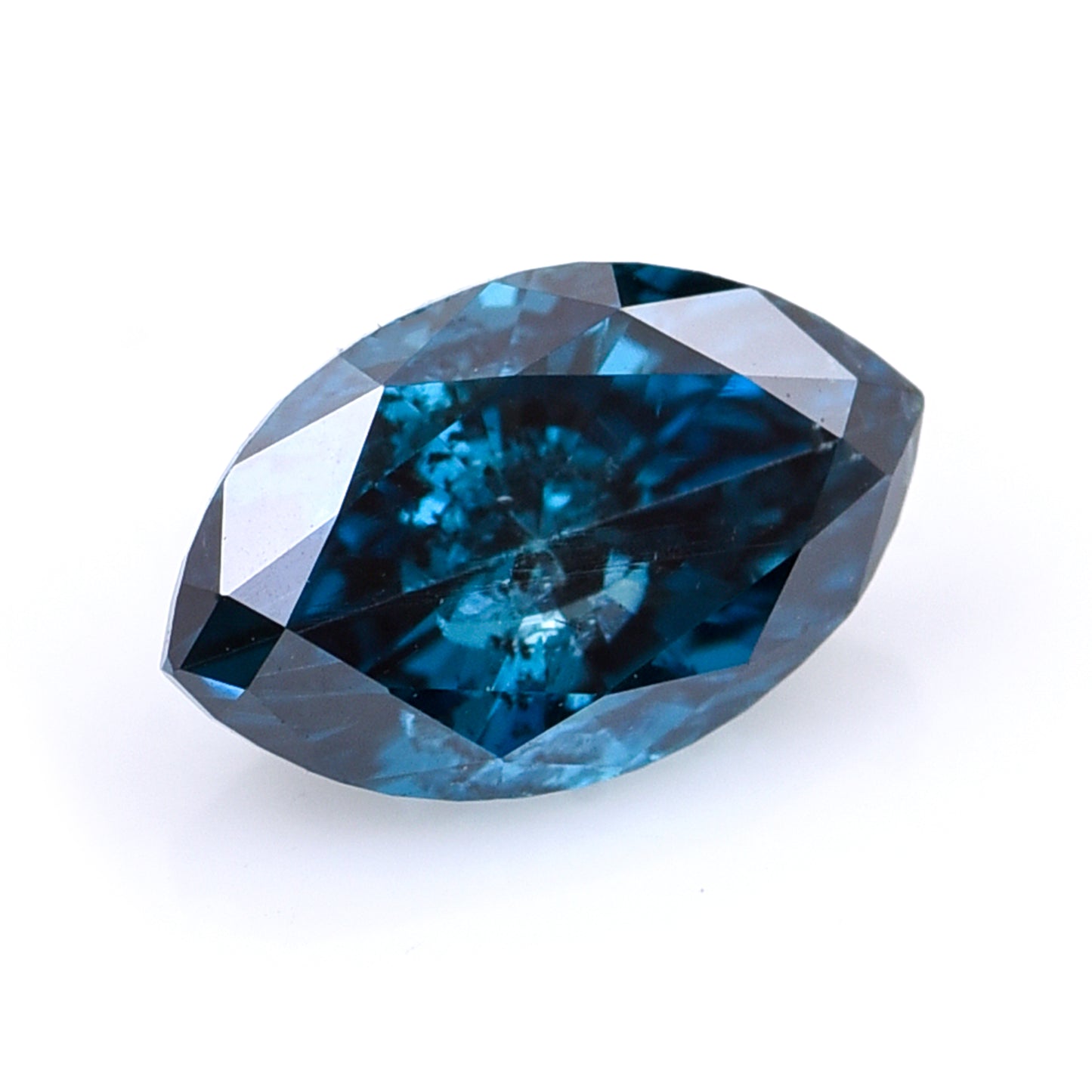 0.39 Blue Diamond Marquise Loose Diamond