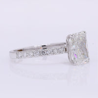 2.26 Carats Lab Grown Diamond 14K Gold Ring