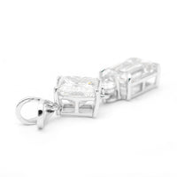 3.60 Carats Lab Grown Diamond 14K Gold Pendant