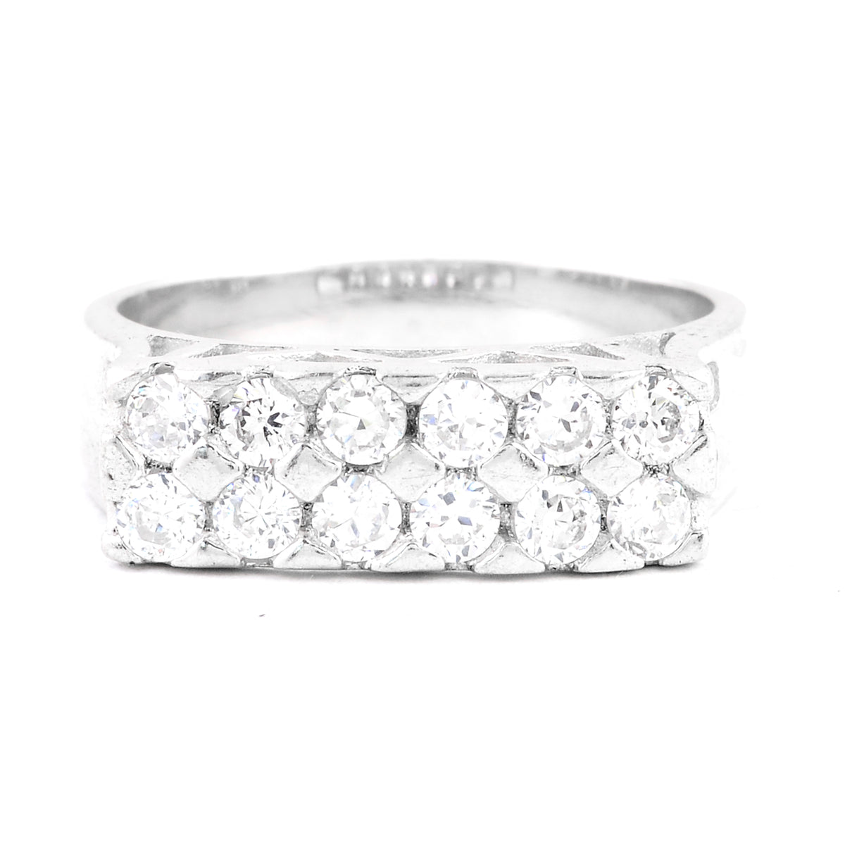 2.78 Ct Cubic Zirconia 925 Sterling Silver Ring