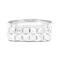 2.78 Ct Cubic Zirconia 925 Sterling Silver Ring