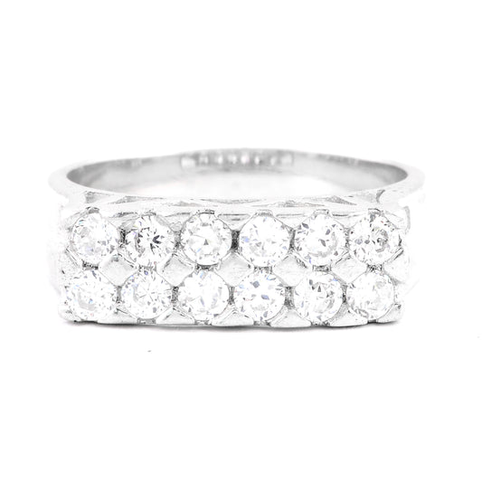 2.78 Ct Cubic Zirconia 925 Sterling Silver Ring