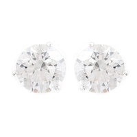 5.15 Carats Lab Grown Diamond 14K Gold Earrings