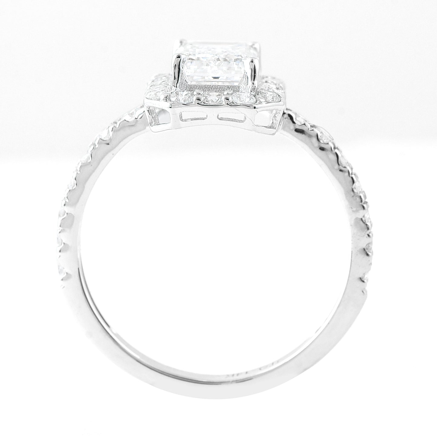 2.13 Carats Lab Grown Diamond 14K Gold Ring