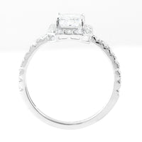 2.13 Carats Lab Grown Diamond 14K Gold Ring