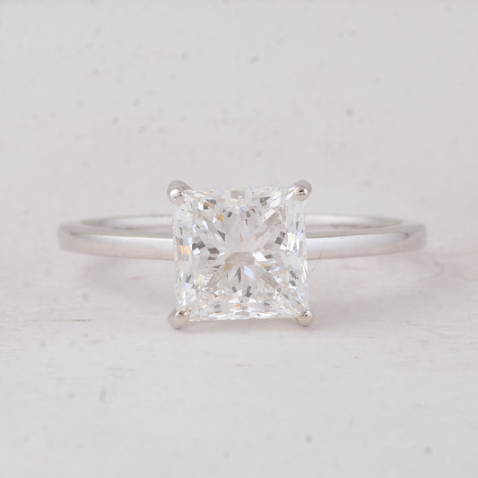 2.07 Carats Lab Grown Diamond 14K Gold Ring