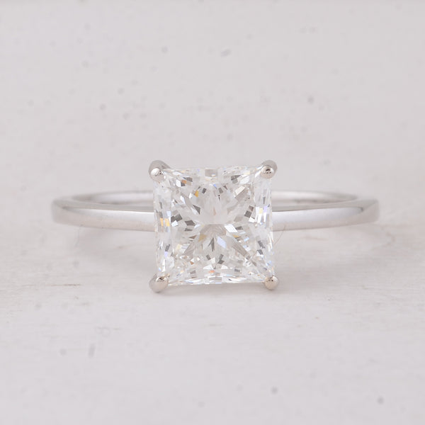 2.07 Carats Lab Grown Diamond 14K Gold Ring
