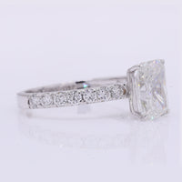2.47 Carats Lab Grown Diamond 14K Gold Ring