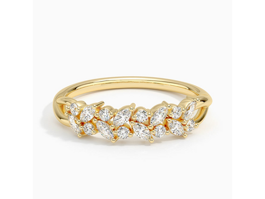 Whispering Breeze Diamond Ring
