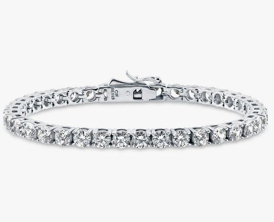 CZ Statement Tennis Bracelet in Sterling Silver