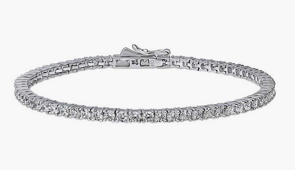 CZ Statement Tennis Bracelet in Sterling Silver