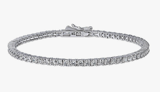 CZ Statement Tennis Bracelet in Sterling Silver