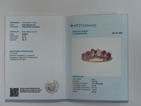 1.75 Ct Oval Cabochon Cut Natural Pink Tourmaline 14K Gold Ring