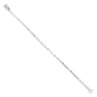4.80 Carats Lab Grown Diamond 14K Gold Bracelet