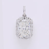 2.32 Carats Lab Grown Diamond 14K Gold Pendant
