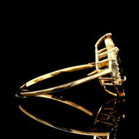 0.92 Ct Marquise Tourmaline 14K Gold Ring