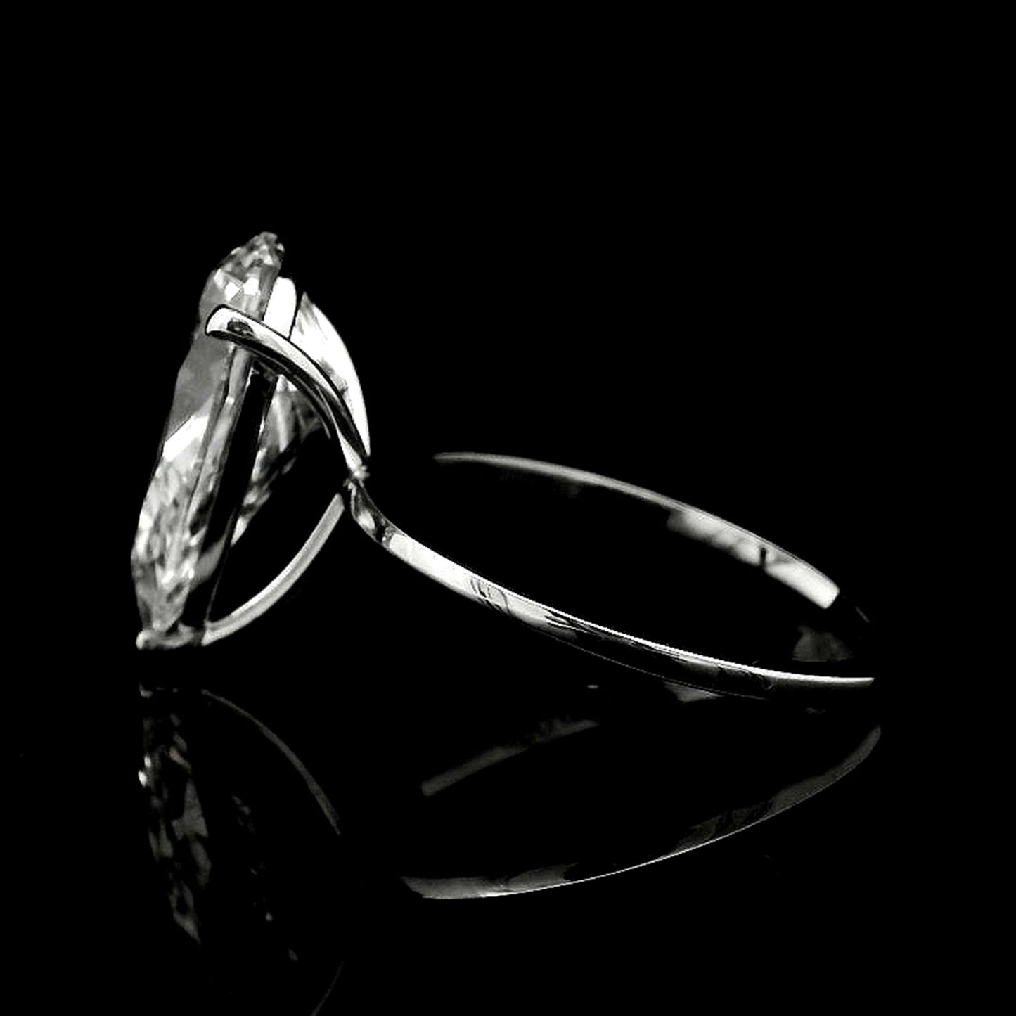 4.51 Carats Lab Grown Diamond 14K Gold Ring