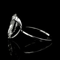 4.51 Carats Lab Grown Diamond 14K Gold Ring