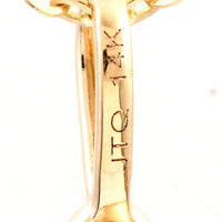 0.47 Ct Pear Emerald 14K Gold Pendant