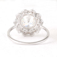 2.21 Carats Lab Grown Diamond 14K Gold Ring