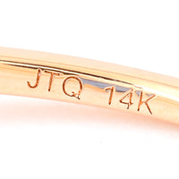 3.40 Ct Oval Mixed Cut Natural Sapphire 14K Gold Ring