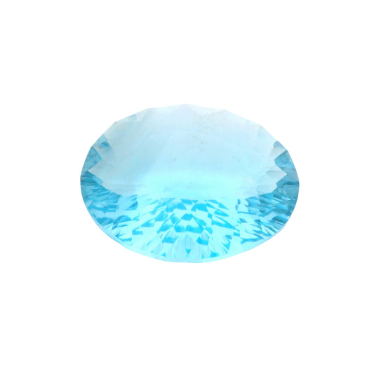 36.41 Blue Topaz Oval Gemstone