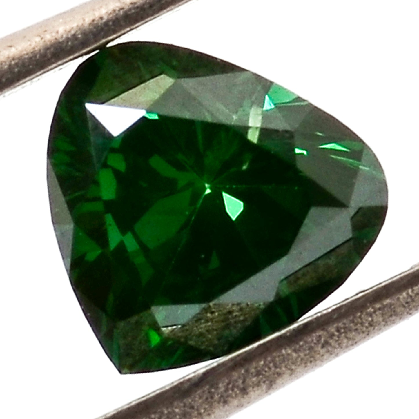 0.3 Green Diamond Heart Loose Diamond