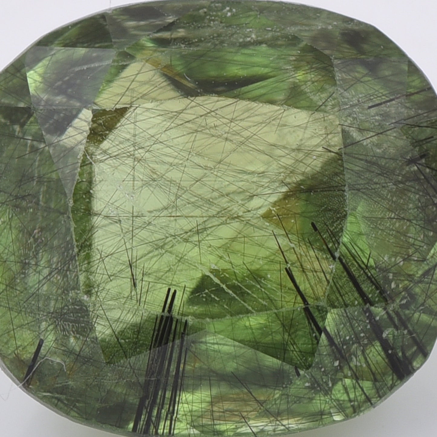 6.47 Natural Peridot Rectangular Cushion Mixed Cut Gemstone