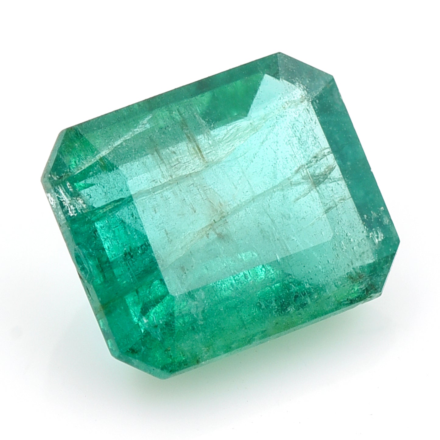 2.87 Natural Beryl Emerald Emerald Cut Gemstone