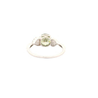 1.65 Carats Green Lab Grown Diamond 14K Gold Ring
