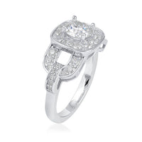 1.712 ct. t.w. Moissanite Ring in Sterling Silver. Size 9