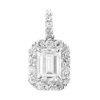 2.29 Carats Lab Grown Diamond 14K Gold Pendant