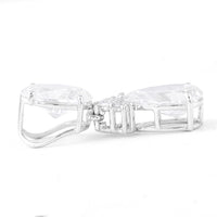 3.45 Carats Lab Grown Diamond 14K Gold Pendant