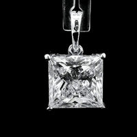 3.01 Carats Lab Grown Diamond 14K Gold Pendant