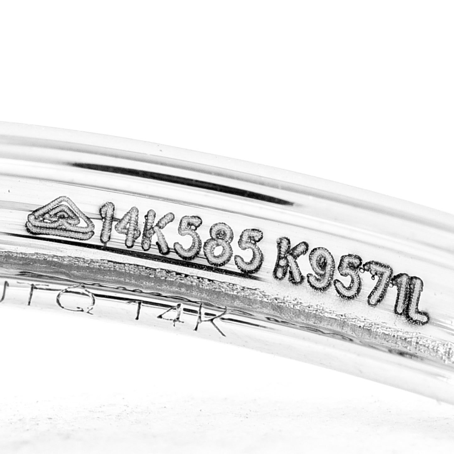 3.19 Ct Oval Brilliant Lab Grown Diamond 14K Gold Ring