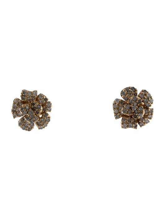 14K Diamond Stud Earrings