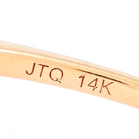 1.69 Ct Octagon Rubellite 14K Gold Ring