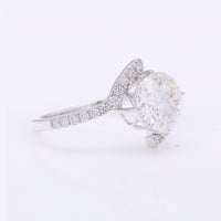 2.38 Carats Lab Grown Diamond 14K Gold Ring