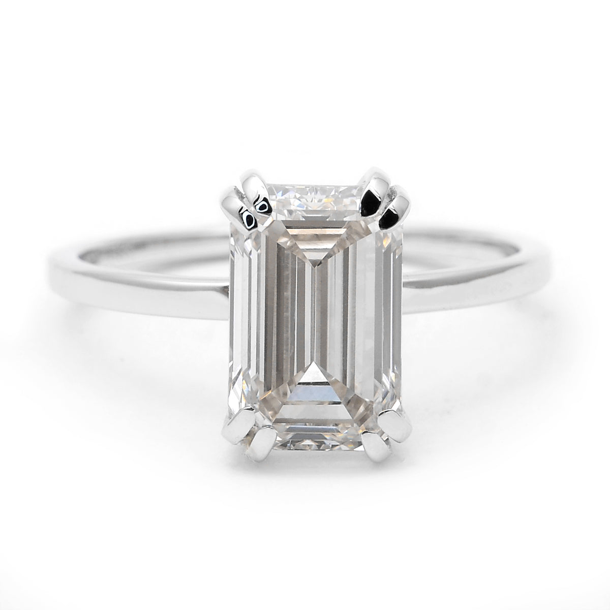 3.00 Carats Lab Grown Diamond 14K Gold Ring