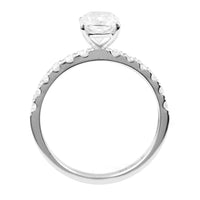 2.01 Carats Lab Grown Diamond 14K Gold Ring