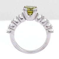 5.38 Ct Cubic Zirconia 925 Sterling Silver Ring