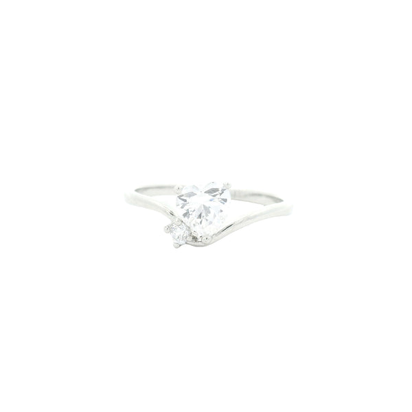 0.78 Ct Cubic Zirconia 925 Sterling Silver Ring