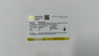 3.84 Carats Fancy Vivid Pink Lab Grown Diamond 14K Gold Pendant
