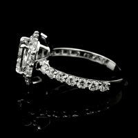 2.96 Carats Lab Grown Diamond 14K Gold Ring