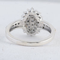 1.29 Ct Round Cubic Zirconia 925 Sterling Silver Ring