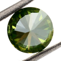 0.60 Green Diamond Round Loose Gemstone