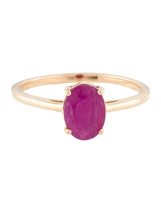 14K 1.13ct Ruby Cocktail Ring