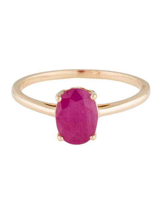 14K 1.41ct Ruby Cocktail Ring
