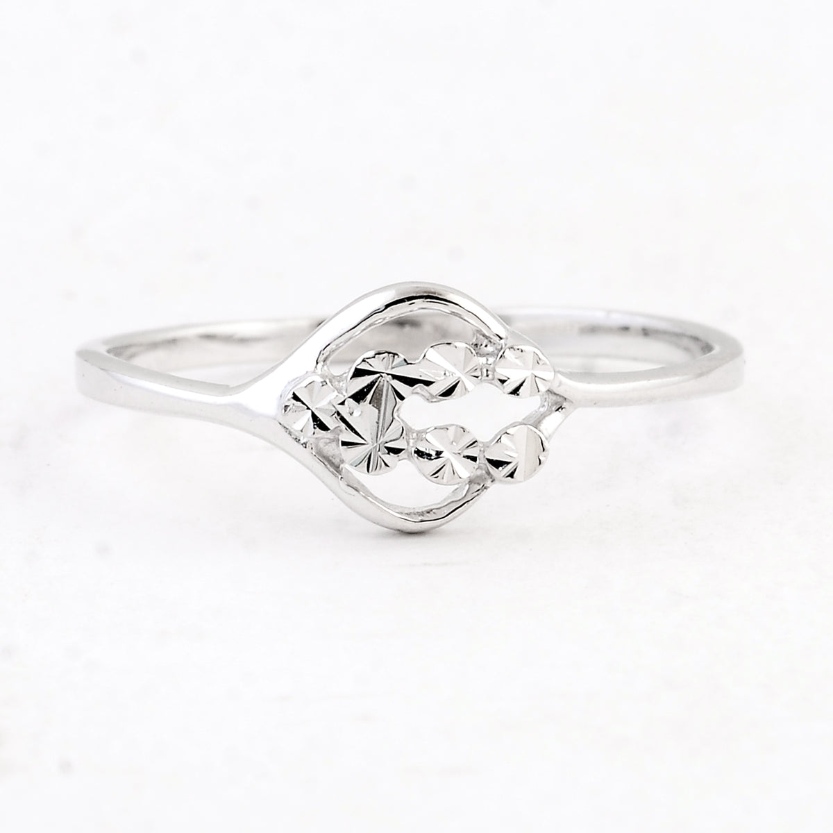 0.00 Ct Plain 925 Sterling Silver Ring