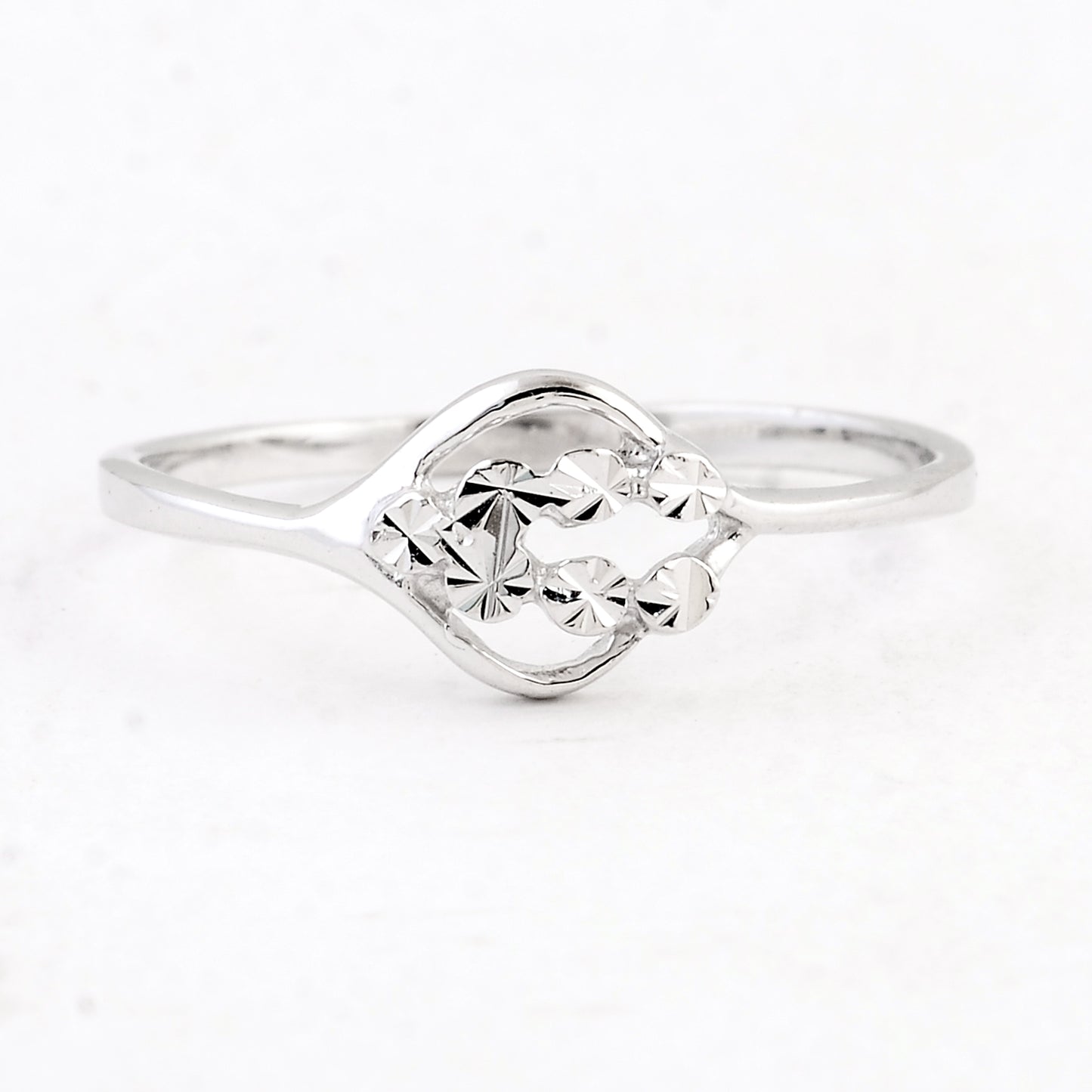 0.00 Ct Plain 925 Sterling Silver Ring